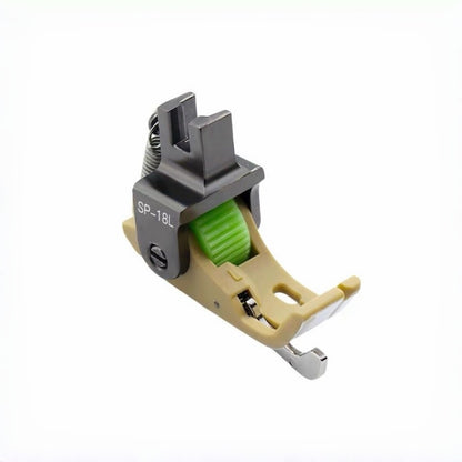 1599★  New SP-18 Teflon roller rib computer flat car left and right rib pressing line plastic presser foot with knife★
