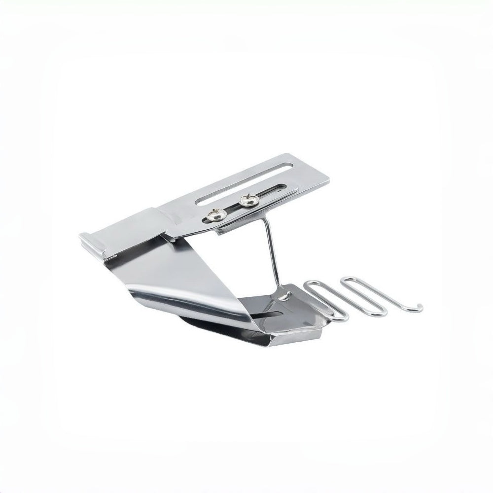 1735★  New Model All Steel Coverstitch Two in One Binder Manual Hemming Attachment For Bottom Hem And Top Lace Thin And Thick Fabric Sewing Machine Accessory★