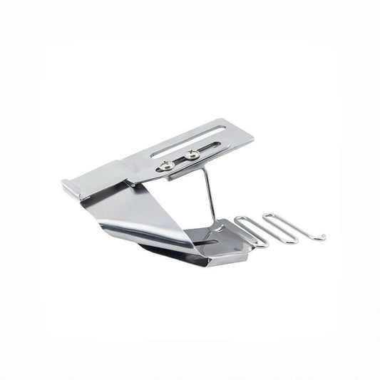 1735★  New Model All Steel Coverstitch Two in One Binder Manual Hemming Attachment For Bottom Hem And Top Lace Thin And Thick Fabric Sewing Machine Accessory★