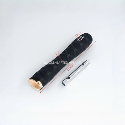 1476★  Dingyu industrial iron, solid wood handle, rubber wrap, comfortable grip, Shengtai iron replacement handle is easy to install★