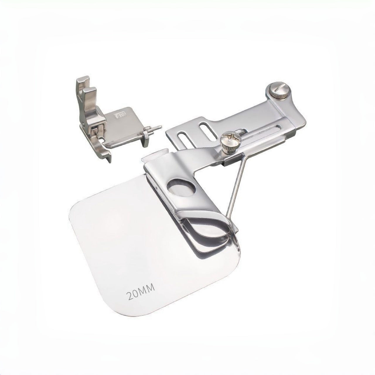 1757★ Handmade – Premium 279 shirt placket hemming folder, widened hemming attachment for curtain hems.★
