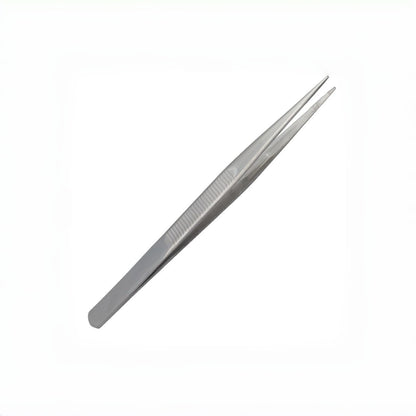 1223★  Refined quality mirror polished lightweight stainless steel tweezers, tweezers non-slip straight head clothing factory★