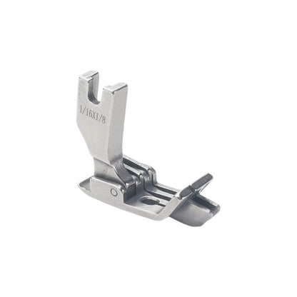 1211★ Prensatelas de doble cuchilla SP-18 totalmente de acero, prensatelas tangencial para bolsas de jeans, prensatelas de línea abierta de 0,1/0, prensatelas de doble tope para automóvil plano★