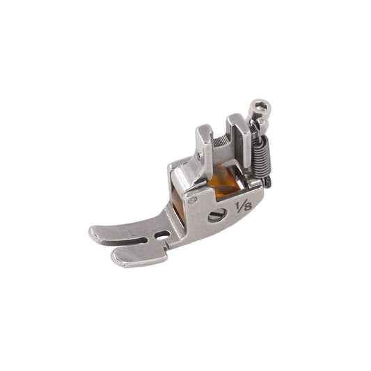 1141★  Newly upgraded with knife car roller presser foot 1/8 anti-eating cloth rush cloth knife car presser foot leather leather jacket thin and thick universal★