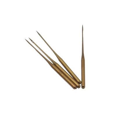 1138 ★ New DBX1 Duote down jacket special No. 7 gold needle, machine needle, titanium-plated round head gold needle, flat car high-speed heat-proof gold needle★