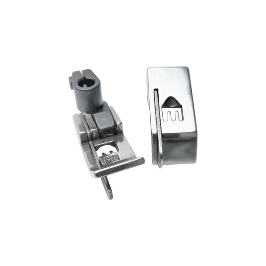 1419★  Interlock sewing machine, stop presser foot, car 5.6 needle position, right knife presser foot, three needles and five threads 0.1/0.2 left and right rim★