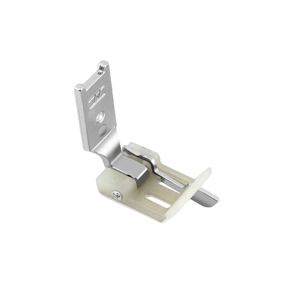 1690★  Smart foot MT260 double needle car right with knife presser foot 1/4 needle distance Teflon plastic stop edge presser foot 0.10.2 stop★