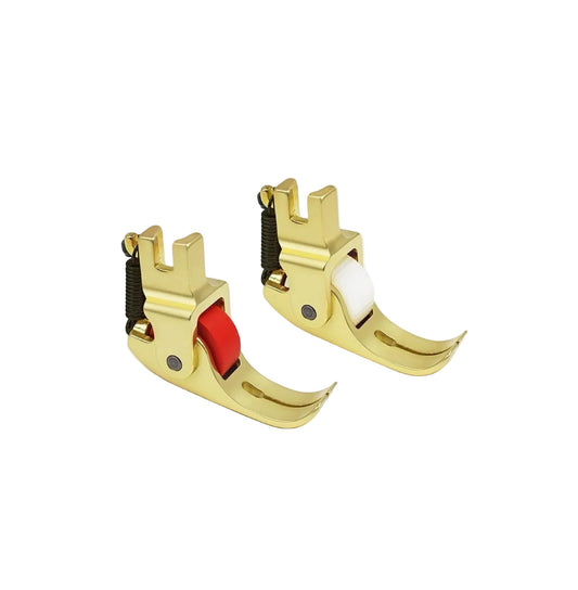 1778★ Gold Roller Presser Foot for Sewing Machine, Suitable for Thick and Thin Fabrics★