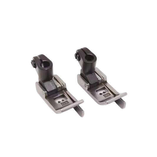 1181★  Interlock sewing machine left and right edge pressing foot, Kancha 5.6 needle position stop pressing foot, three needles and five lines 0.1/0.2 lines★