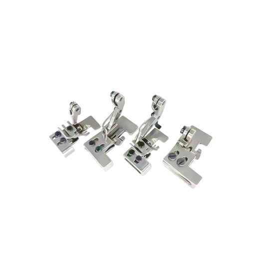 1510★  Four-wire and five-wire edge copying machine, discounted wrinkle-shrinking presser foot, upper flat and lower wrinkle double-layer process, all-steel edge locking machine accessories★
