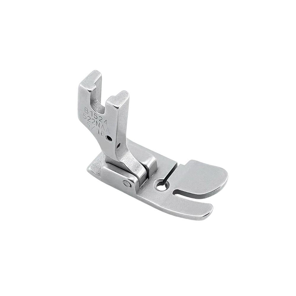 1626★ Nuevo 522 carro plano con cuchillo Prensatelas de acero completo Prensatelas universal para carro plano 2/8/10/12 mm Accesorios para máquinas de coser