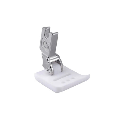 1632★ Nouveau pied presseur à corde incrustée T652 Sancao pour machine à coudre à chevrons et zigzag, plaque de base en téflon, accessoires de couture résistants à l'usure★
