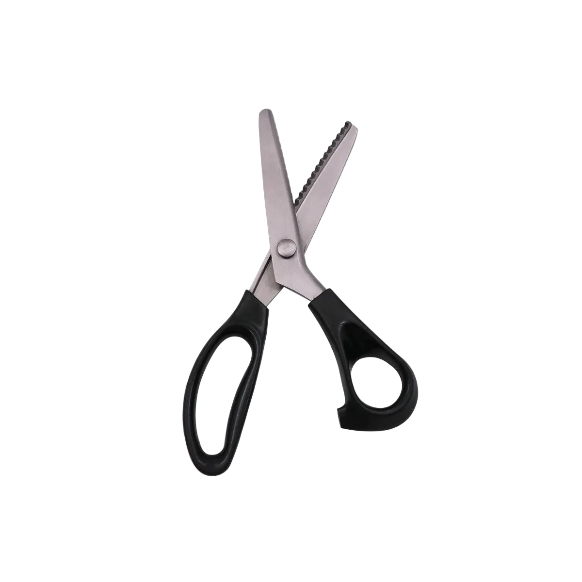 1682★ Corte triangular dentado medio arco corte de sastre patrón corte onda corte encaje corte de papel tijeras de costura diente corte de tela★