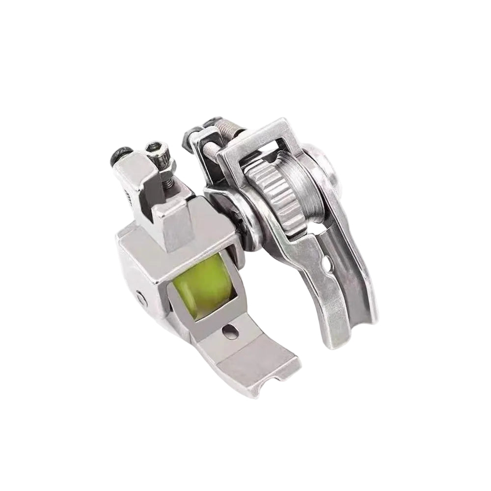 1594★ Nouveau chariot plat avec rouleau à corde rainuré, pied presseur pour corde, rouleau à corde, pied presseur P69, nouvel outil d'incrustation de rideau★