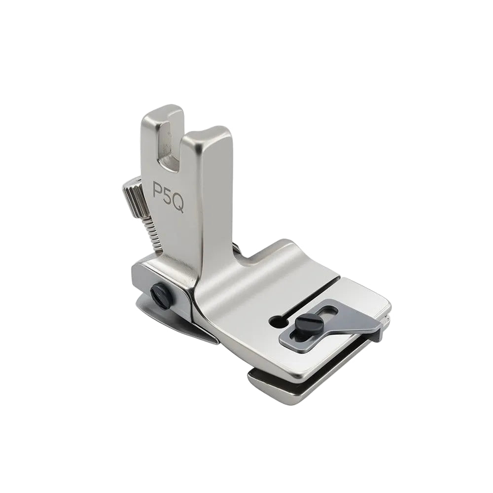 1607★  New P5Q adjustable wrinkle presser foot electroplating all-steel flat car universal wrinkle pumping wrinkle presser foot sewing accessories ★