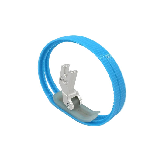 1845★ Double-Sided Toothed Roller Ring Presser Foot with Wheel, Ring Presser Foot for Leather, Thick Materials, Down Jackets, and Decorative Stitching★