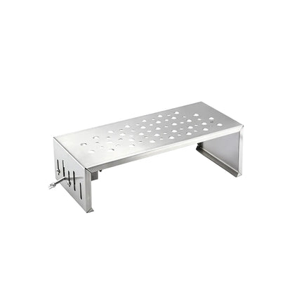1923★ Second-Generation Stainless Steel Sewing Machine Foot Pedal Pad with Raised Anti-Slip Texture and Secure Clip Fixing.