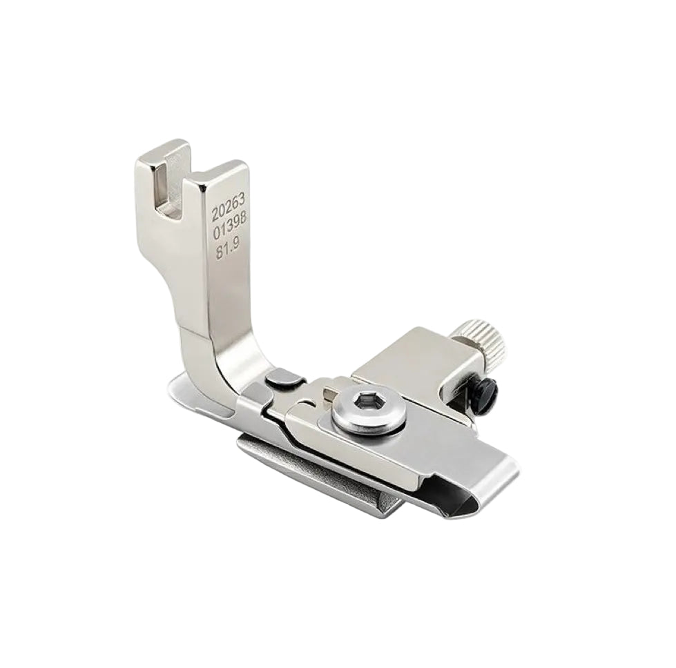 1926★ Double-Layer Adjustable Gathering Presser Foot for Industrial Sewing Machines, Smooth Top and Gathered Bottom, Suitable for Silk, Chiffon, Mesh and Shirts.