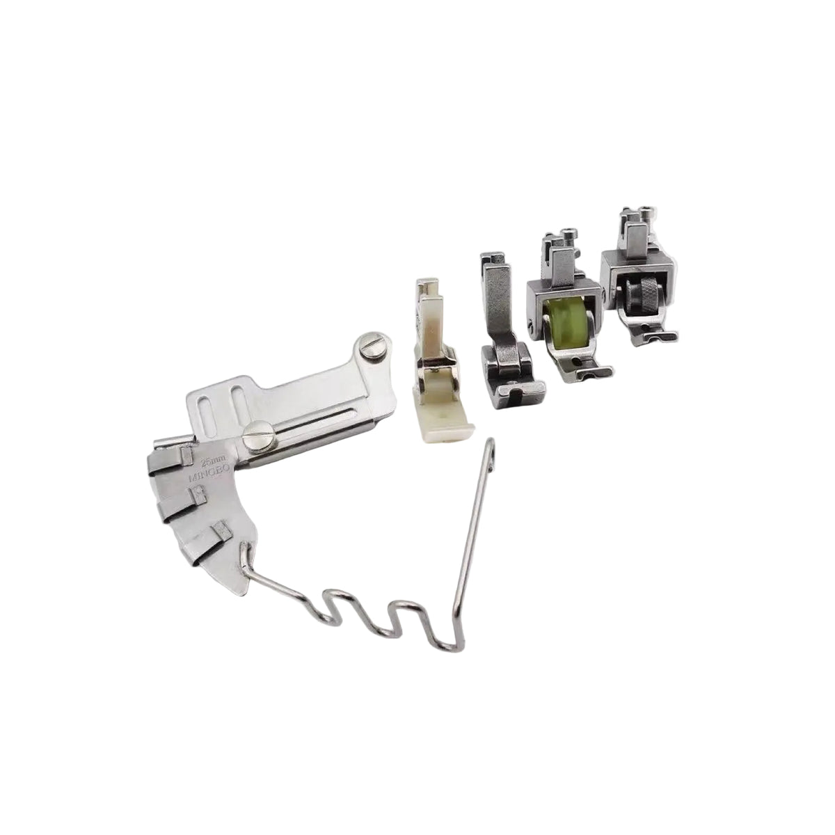 1025★ New Arrivals 2 | More Options | 4-in-1 Cord Piping Binder Attachment for Duvet Covers, Pillowcases and Cotton Cord Sewing, Industrial Sewing Machine Accessory.