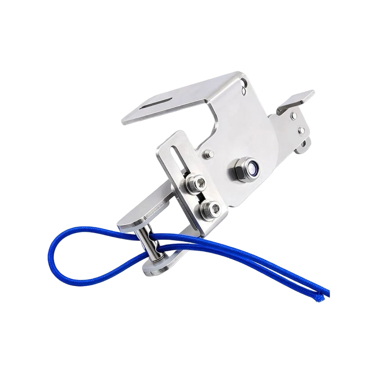 1951★ Adjustable-Height Stainless Steel Cord Lock Threading Tool for Clothing Drawstrings