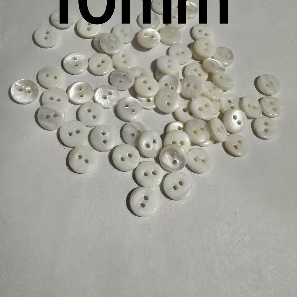 3004  High-grade natural shell button dyed shell button spray paint dyed shell button shirt knitted sweater cardigan shirt button