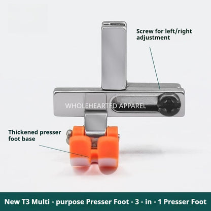 1790★ Plastic T3 Adjustable Universal Presser Foot for Sewing Machine★