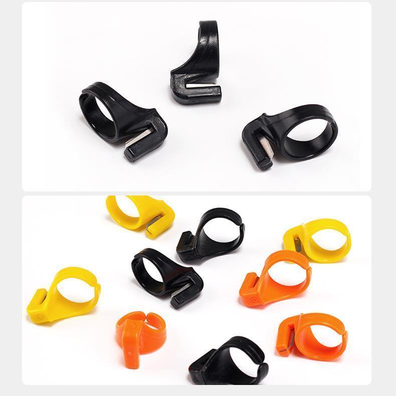 1416★  Buy one and get one free, sewing ring knife bag, zongzi thread cutter, thread cutter, finger ring knife, fishing and disconnection manual.