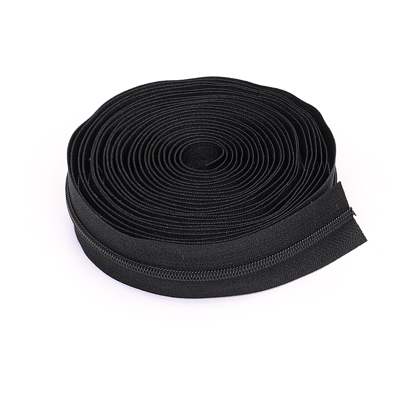 3071  Zipper No. 3 is wearing a solid color nylon set, luggage zipper, various packages 4.5 meters + 10 color Jitong heads = 1 pack