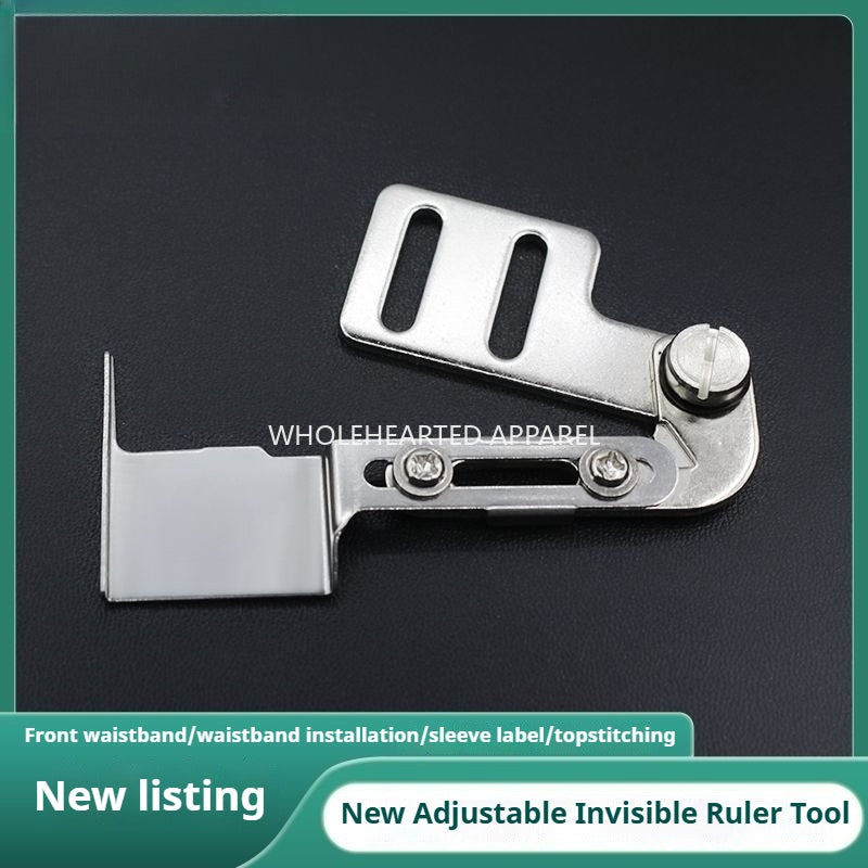 1804★ Sewing Machine Seam Guide Tool for Collar Waist Placket Cuff Hidden Stitch Positioning★