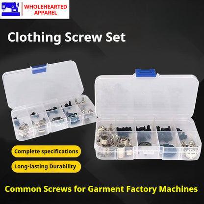 1761★ Garment Factory Screw-On Presser Foot, Needle, Hook and Belt Kit ★