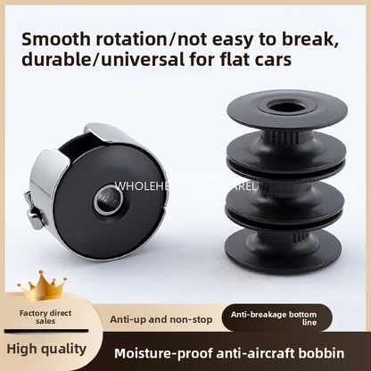 1611★  Sewing machine accessories New magnetic damping anti-air rotary shuttle cylinder lock cylinder Computer flat car universal shuttle shell lock cylinder anti-disconnection wire