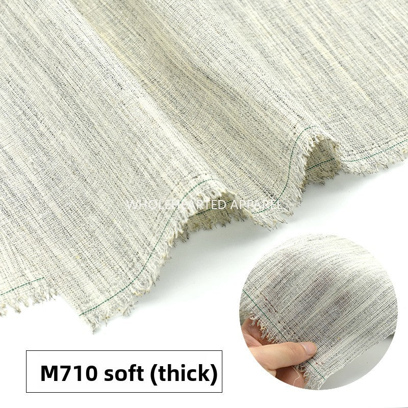 3921★ Forro de carbono negro, forro de cola de caballo, forro de cáñamo, forro de pecho, corte alto para ropa de hombre, forro de pieza de pecho, accesorios de ropa personalizados para trajes de alta gama