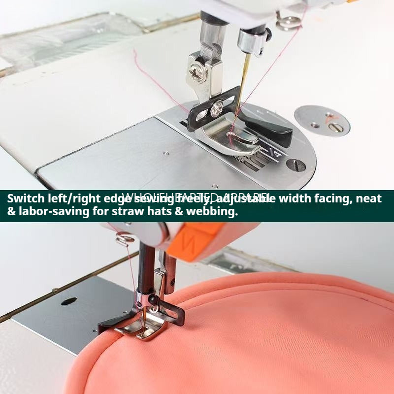 1874★ Multi-Purpose Double Edge Guide Presser Foot for Lace, Webbing, Straw Hat Edges and Pant Hems★