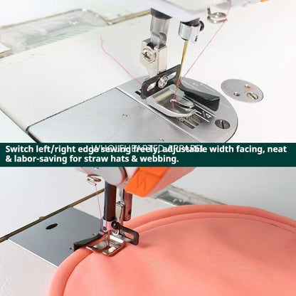 1874★ Multi-Purpose Double Edge Guide Presser Foot for Lace, Webbing, Straw Hat Edges and Pant Hems★