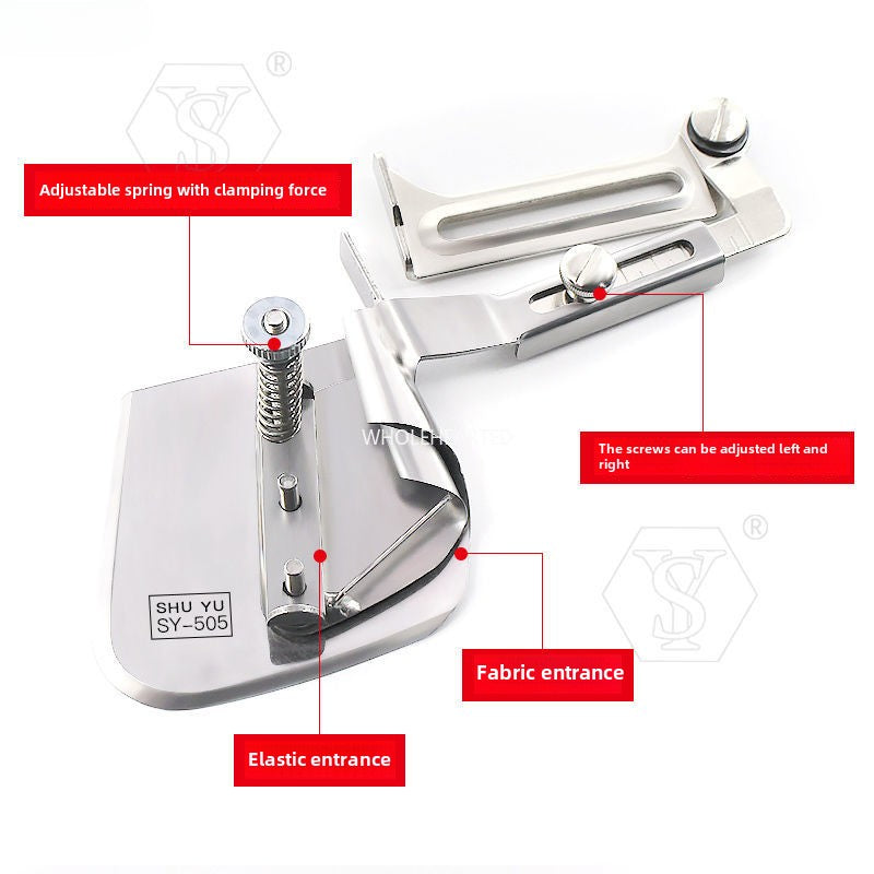 1042★  [Handmade] SY-505 elastic integrated hemming device, clothing mattress, car cover, rubber band pull cylinder