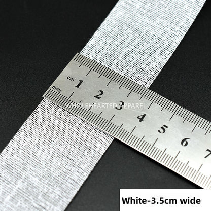 3923★ forro de resina para cintura, adhesivo para cintura, forro de falda, forro de traje, entretela adhesiva, forma de forro, tira estrecha, forro duro, forro de cintura, forro