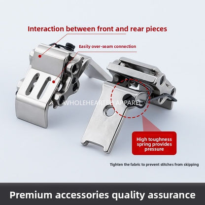 1655★  [Special for medium and thick materials] VVS boutique double needle car presser foot Special for medium and thick materials Presser foot Over seam and bone too thick
