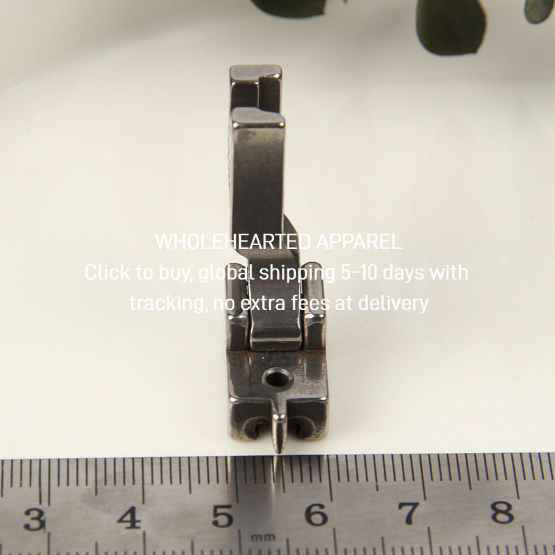 1522★  Sewing machine accessories S518NS invisible zipper presser foot industrial flat car sewing machine flat sewing machine zipper presser foot all steel