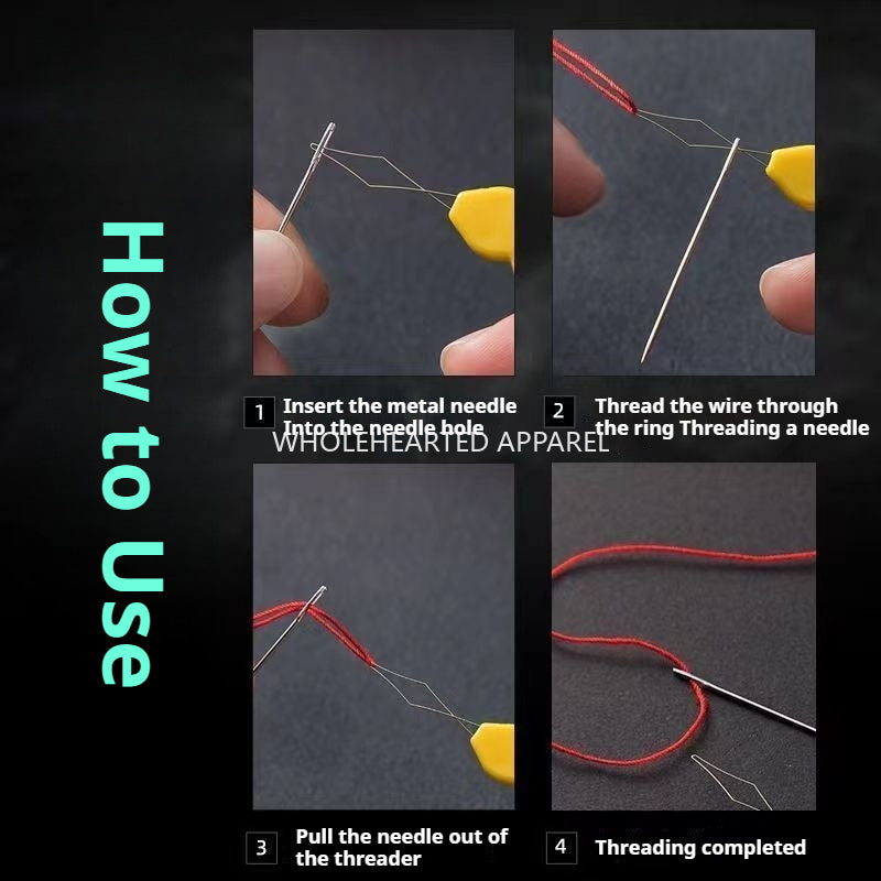 1809★ Gourd-Shaped Needle Threader Tool for Sewing Machines and Hand Sewing Needles★