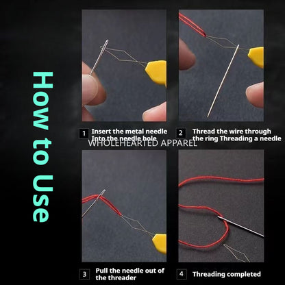 1809★ Gourd-Shaped Needle Threader Tool for Sewing Machines and Hand Sewing Needles★