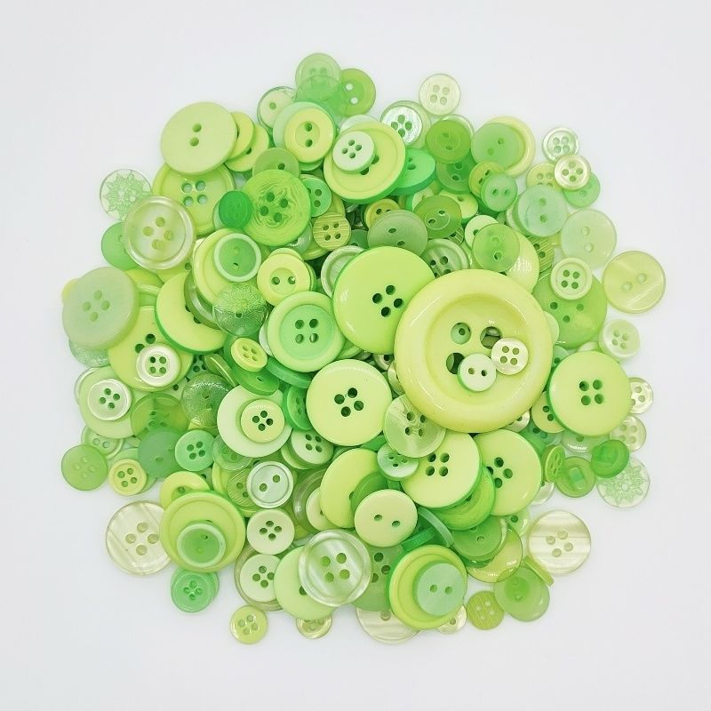 3028  New creative DIY color resin buckle children handmade button painting material package button flower decorative small buckle