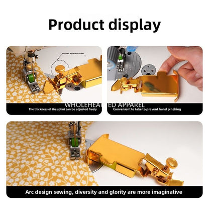 1638★  New eighth generation multi-function strong magnetic gauge pressing line sixth generation magnet gauge fabric locator sewing accessories