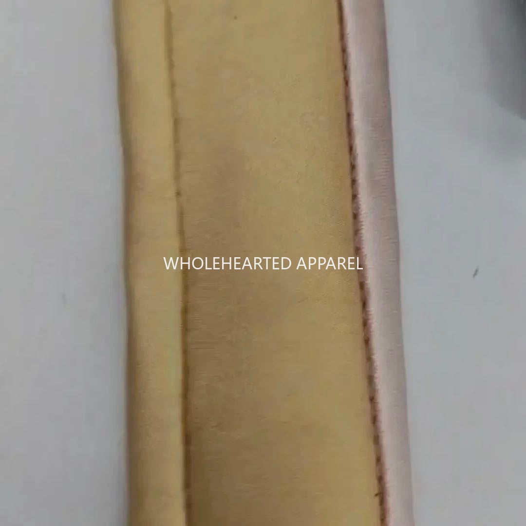 1826★ Carpeta de encuadernación resistente hecha a mano para prensatelas de máquina de coser de pespunte para prendas de vestir, carpeta de encuadernación de bordes sin planchado con costuras suaves y resultados estables★