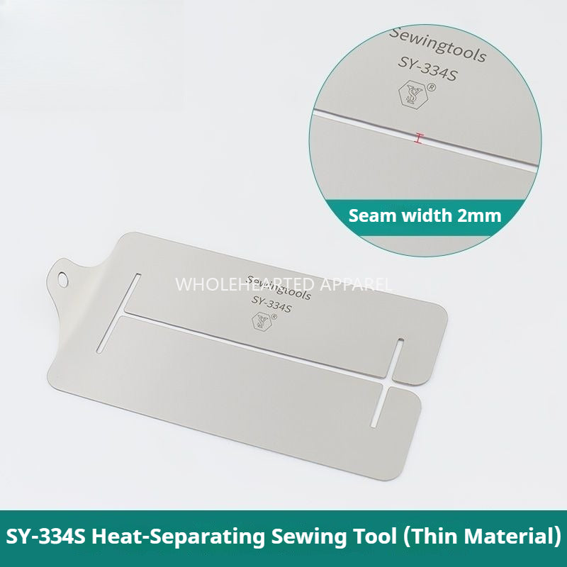 1730★  New SY-334 boutique stainless steel ironing separate sewing gadget sewing hand ironing strip splitting artifact★