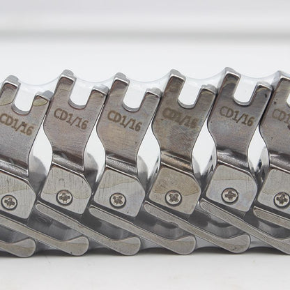 1415★  Computer flat car all-steel left and right universal high and low presser foot industrial sewing machine rib stop pressing line tangential presser foot