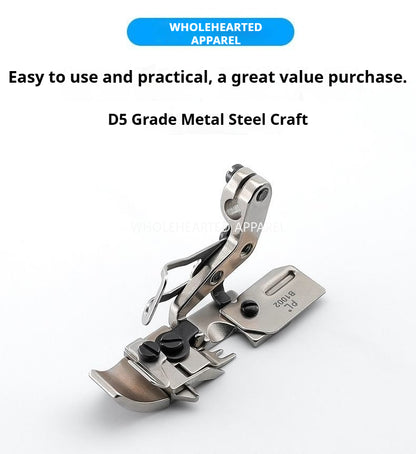 1746★ Premium all-steel overlock machine transparent shoulder-strap presser foot, left-right adjustable, anti-skew EX998 sewing accessory★