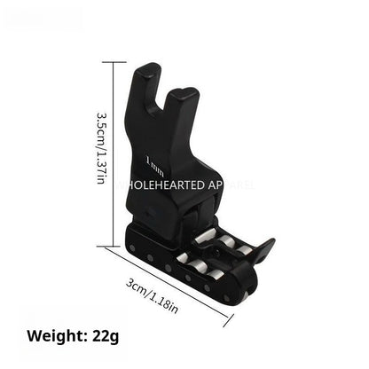 1841★ Pied presseur compensateur multi-rouleaux pour cuir et tissus épais★