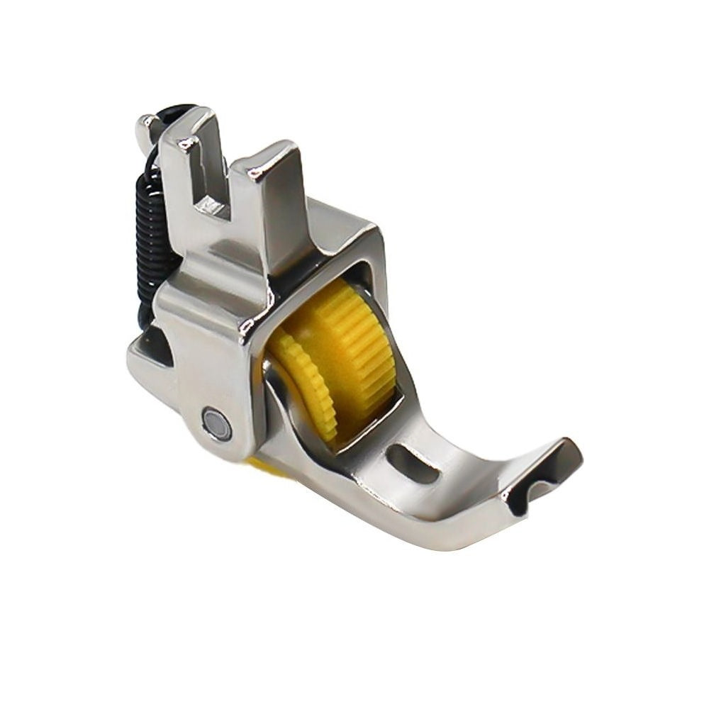 1094★ Rouleau tout acier de boutique avec pied presseur à corde intégré Chariot plat avec pied presseur à bande dentée à corde intégrée★