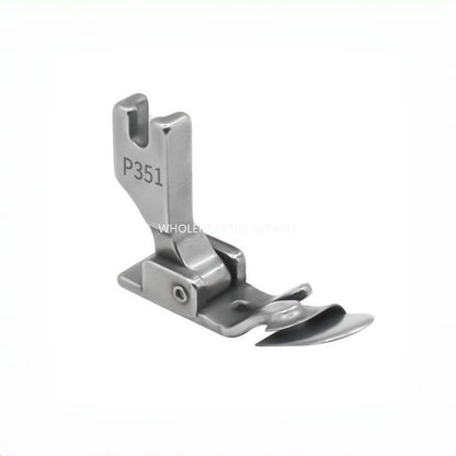 1107★  P351 non-ironing folding edge pressing foot, turtle hat under folding flat car crimping drum tool★
