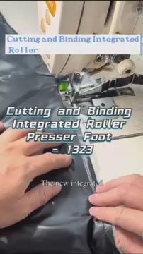 1323★  Sewing machine accessories new cutting bag integrated roller presser foot bag three roller presser foot thin and thick universal anti-eating cloth rush cloth